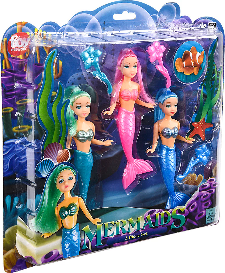 3Pc 6" Mermaid Set - Image 3