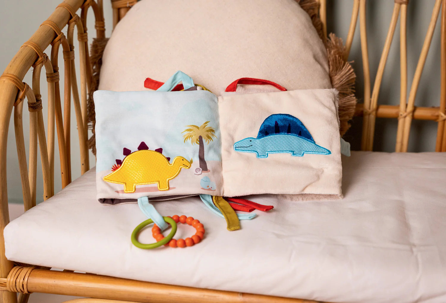 Babys First 2-in-1 Dino Activity Book