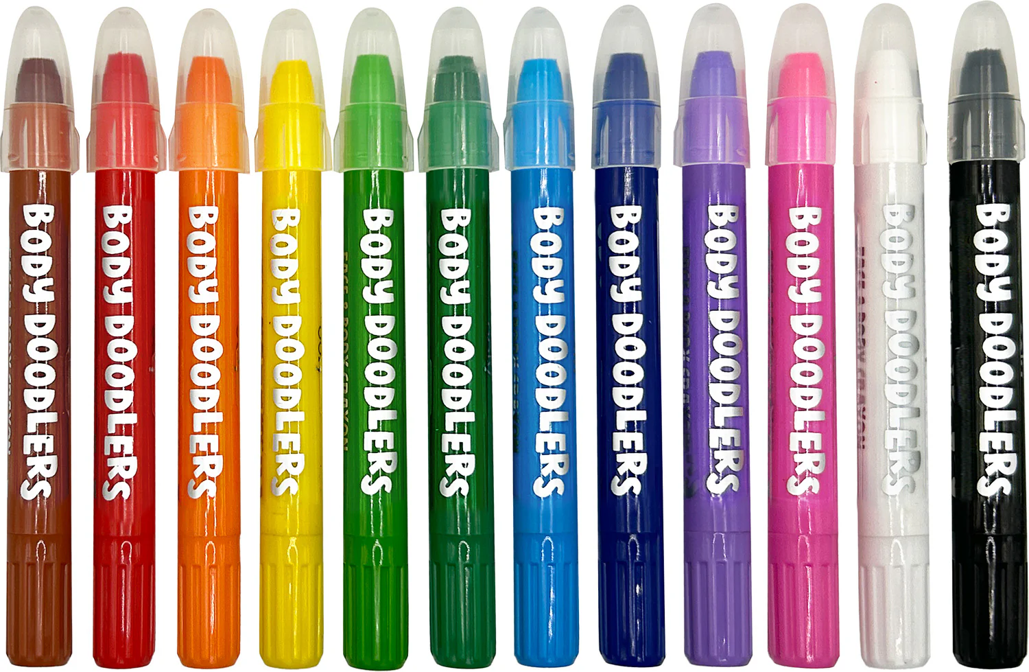 Body Doodlers 12 Face & Body Crayons - Image 5