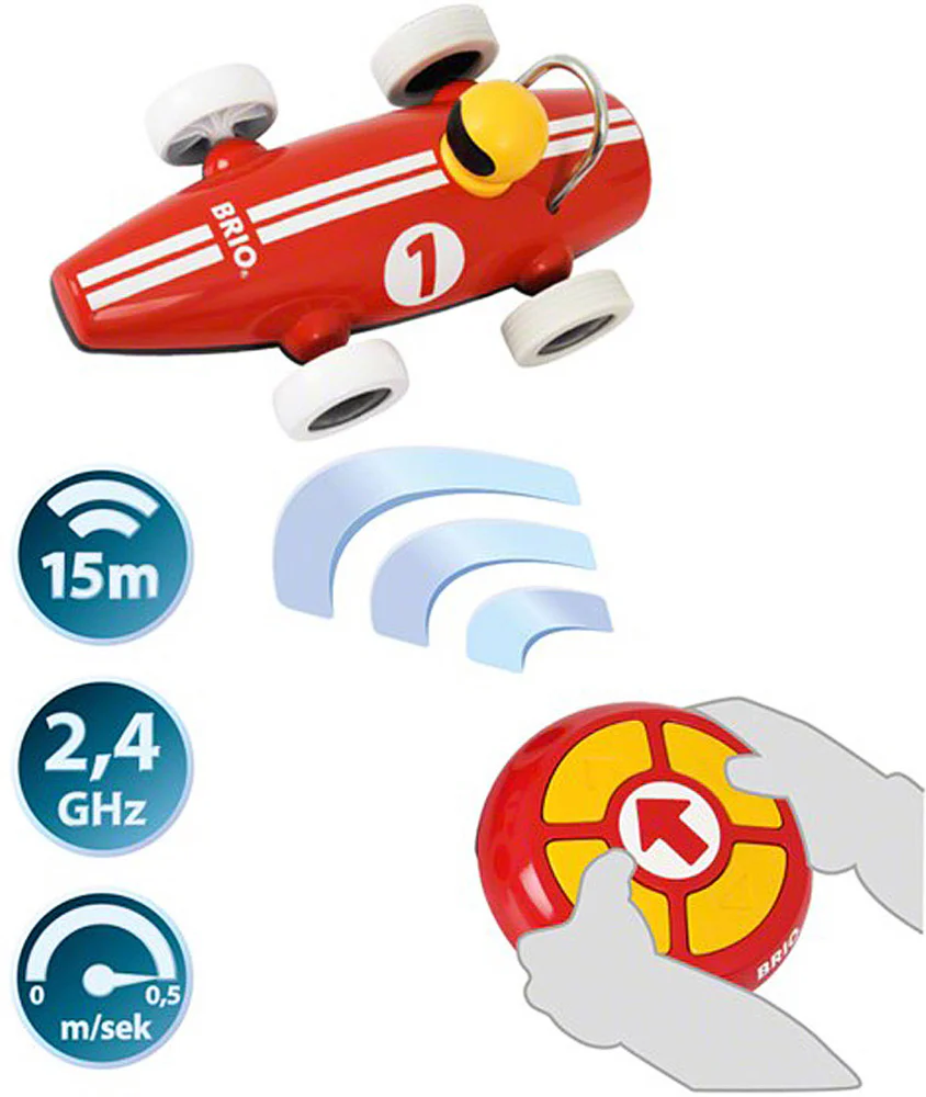 BRIO Remote Control Race Car - Image 3