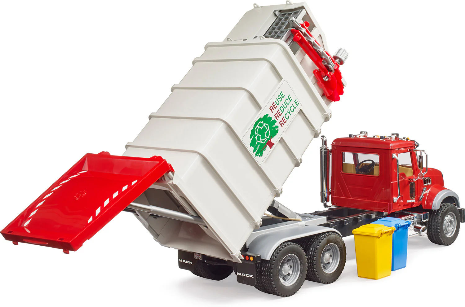 Bruder Mack Granite Side Loading Garbage Truck - Image 4