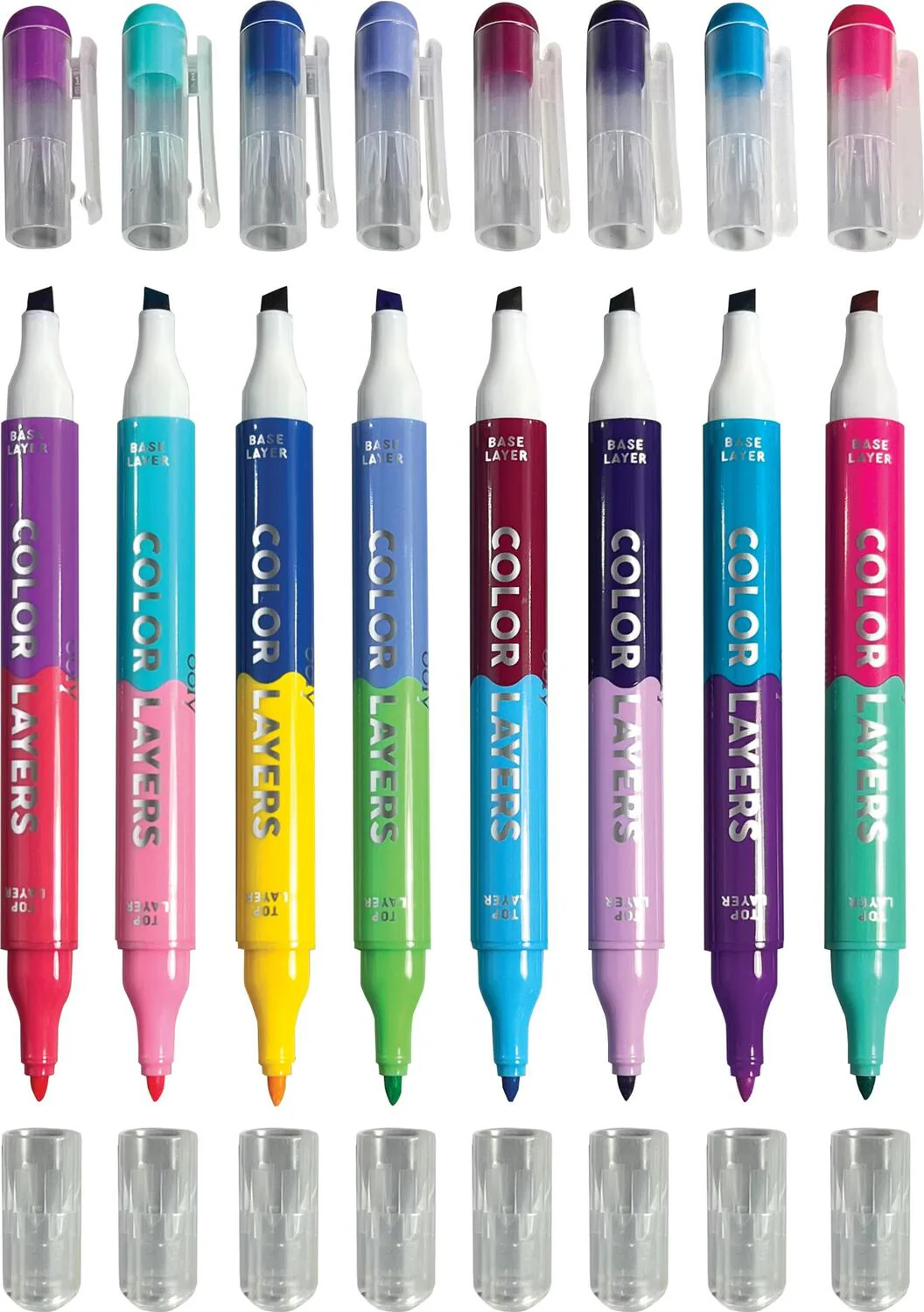 Color Layers Double-Ended Layering Markers (Set of 8 / 16 Colors) - Image 4