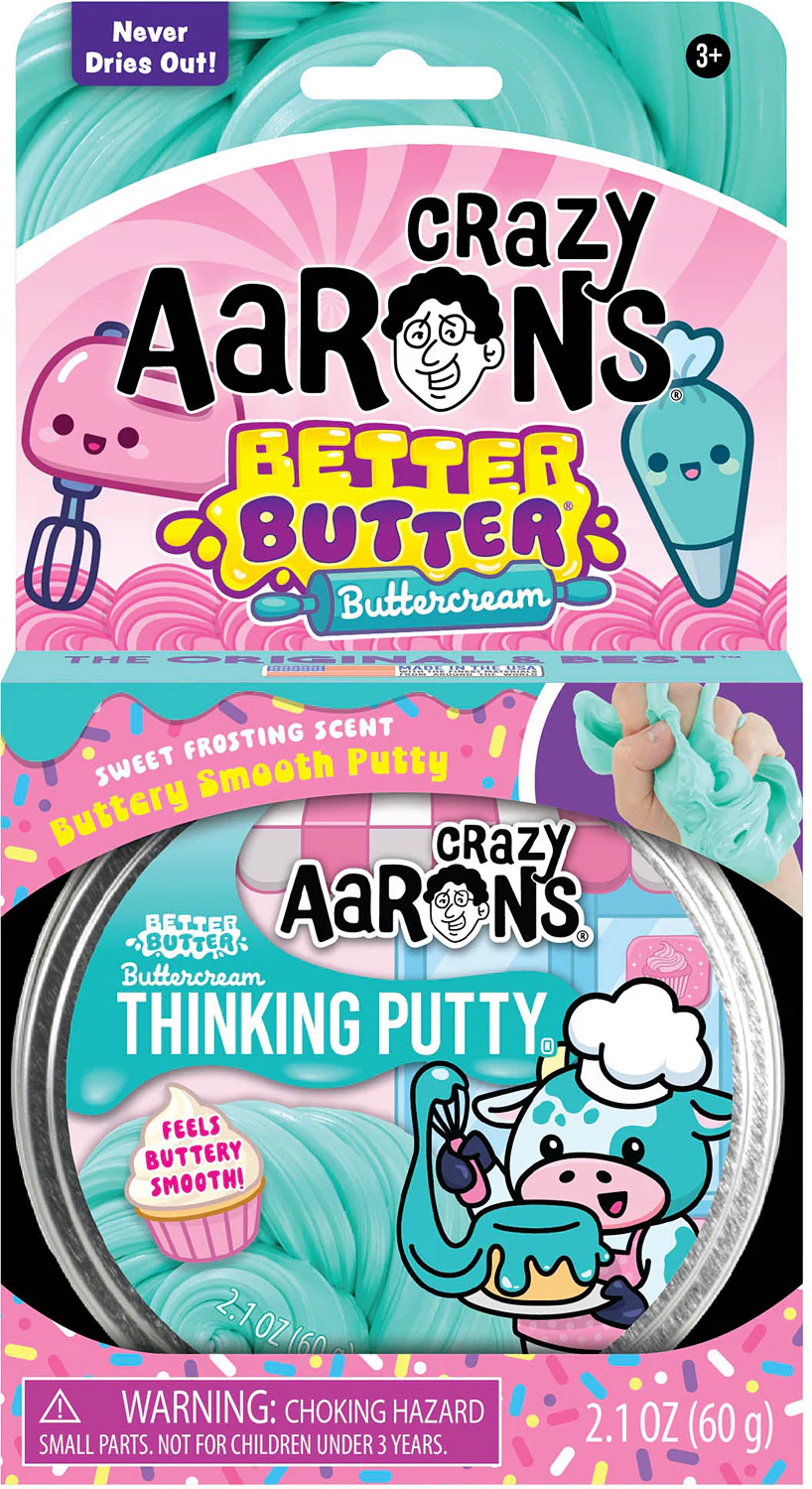 Crazy Aaron's Better Butter Buttercream Scented Thinking Putty - Image 3
