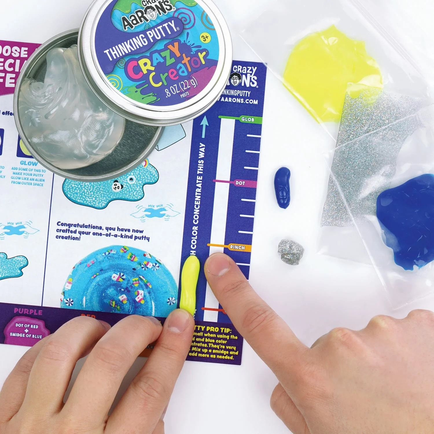 Crazy Aaron's Crazy Creator - Create Your Own Thinking Putty Kit - Image 5