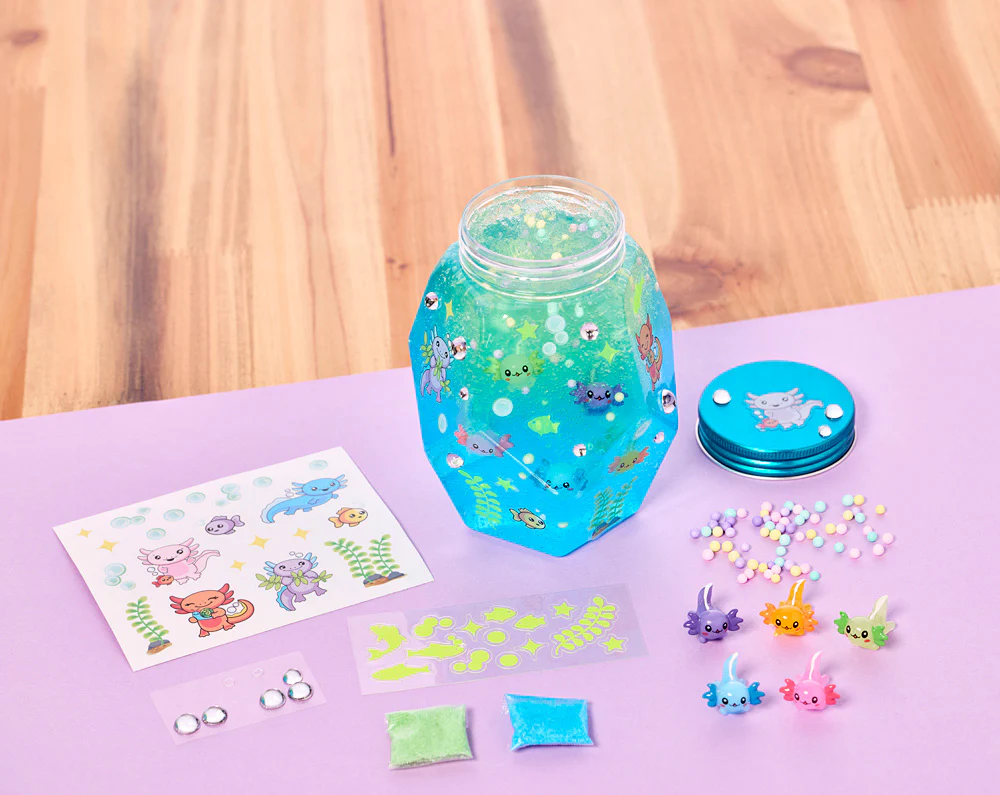 Creativity for Kids Glowing Axolotl Aquarium Kit - Image 3