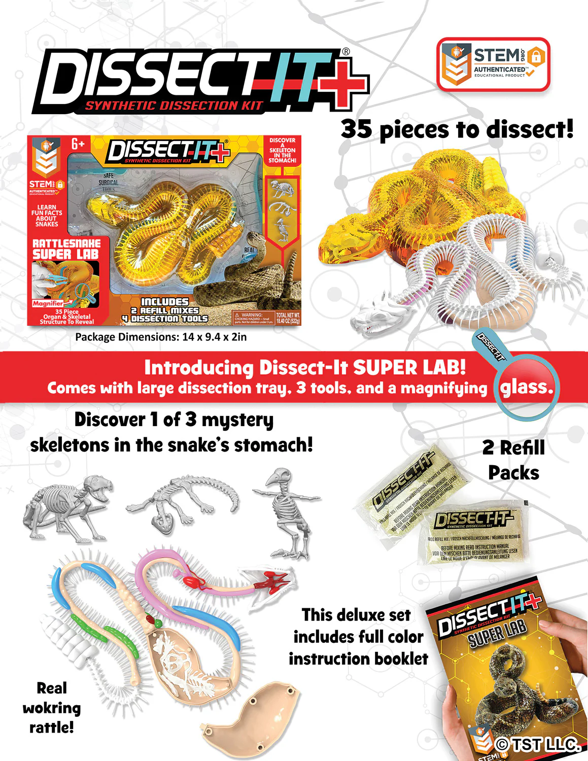 Dissect-It+ Rattlesnake Super Lab Kit - Image 7