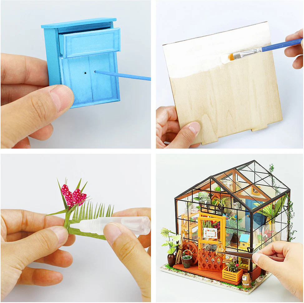 DIY Miniature House: Cathys Flower House - Image 4