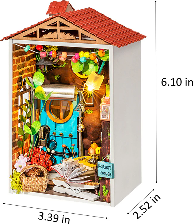 DIY Miniature House Kit: Borrowed Garden - Image 4