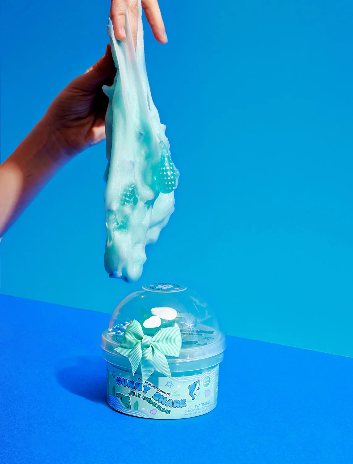 Gummy Shark Jelly Creme Slime - Image 2