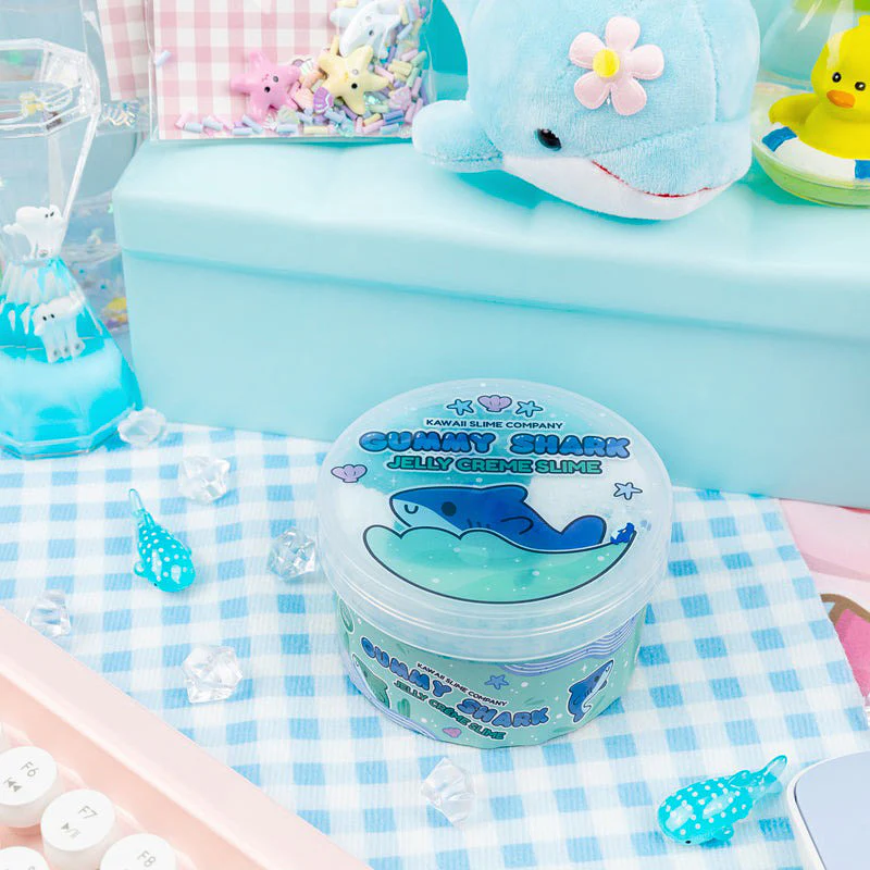 Gummy Shark Jelly Creme Slime - Image 3