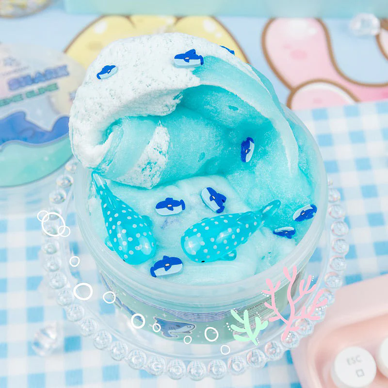 Gummy Shark Jelly Creme Slime - Image 4