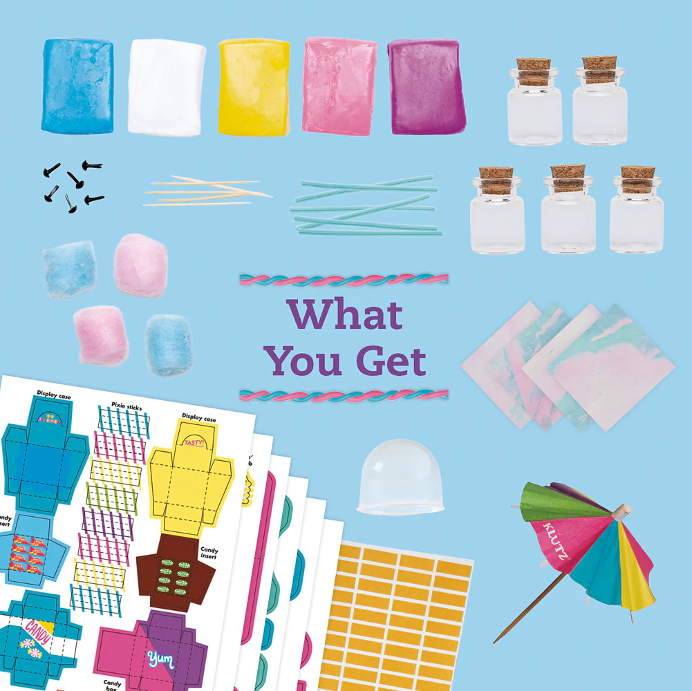 KLUTZ Mini Clay World Candy Cart - Image 3