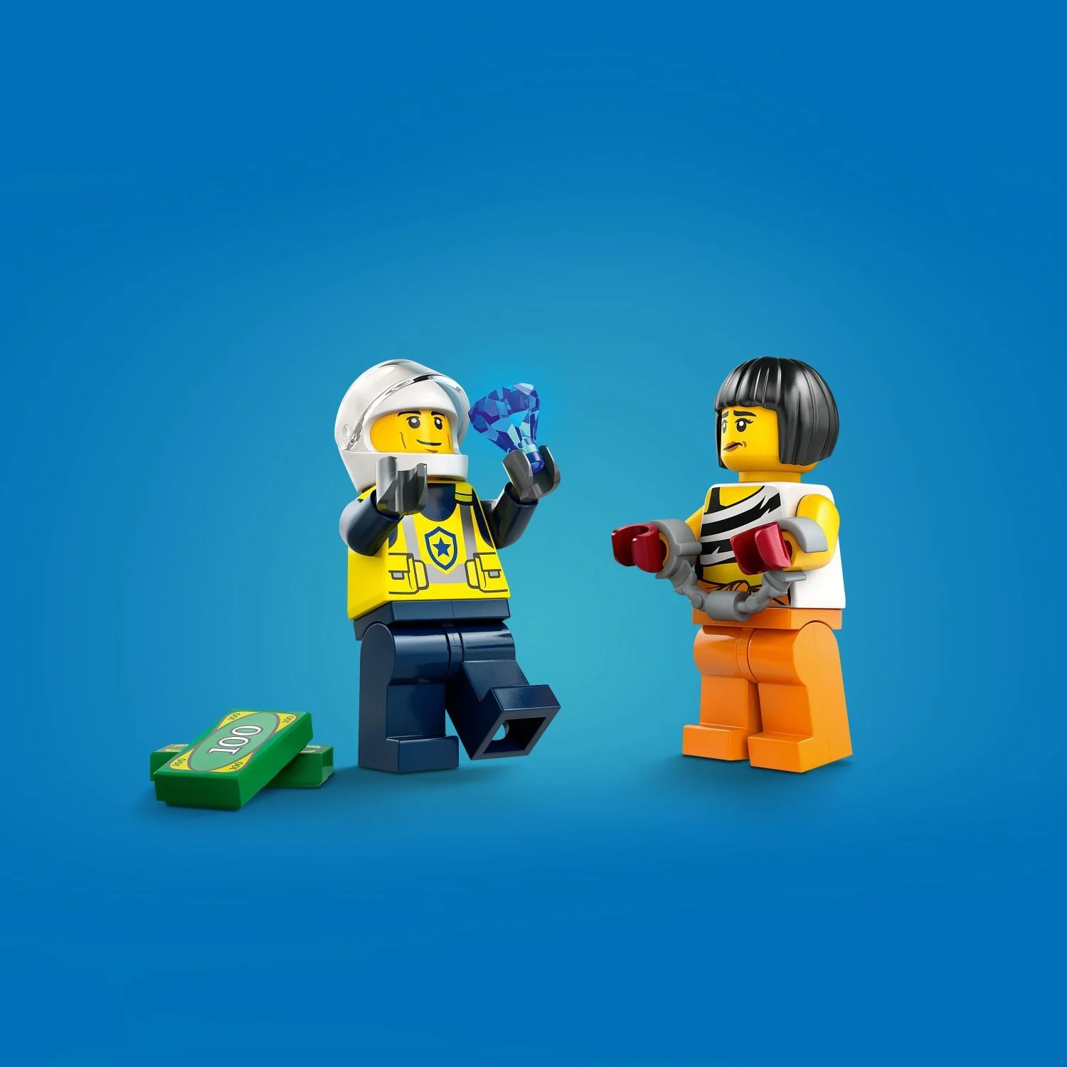 LEGO® City Police: Police Car and Muscle Car Chase - Image 4