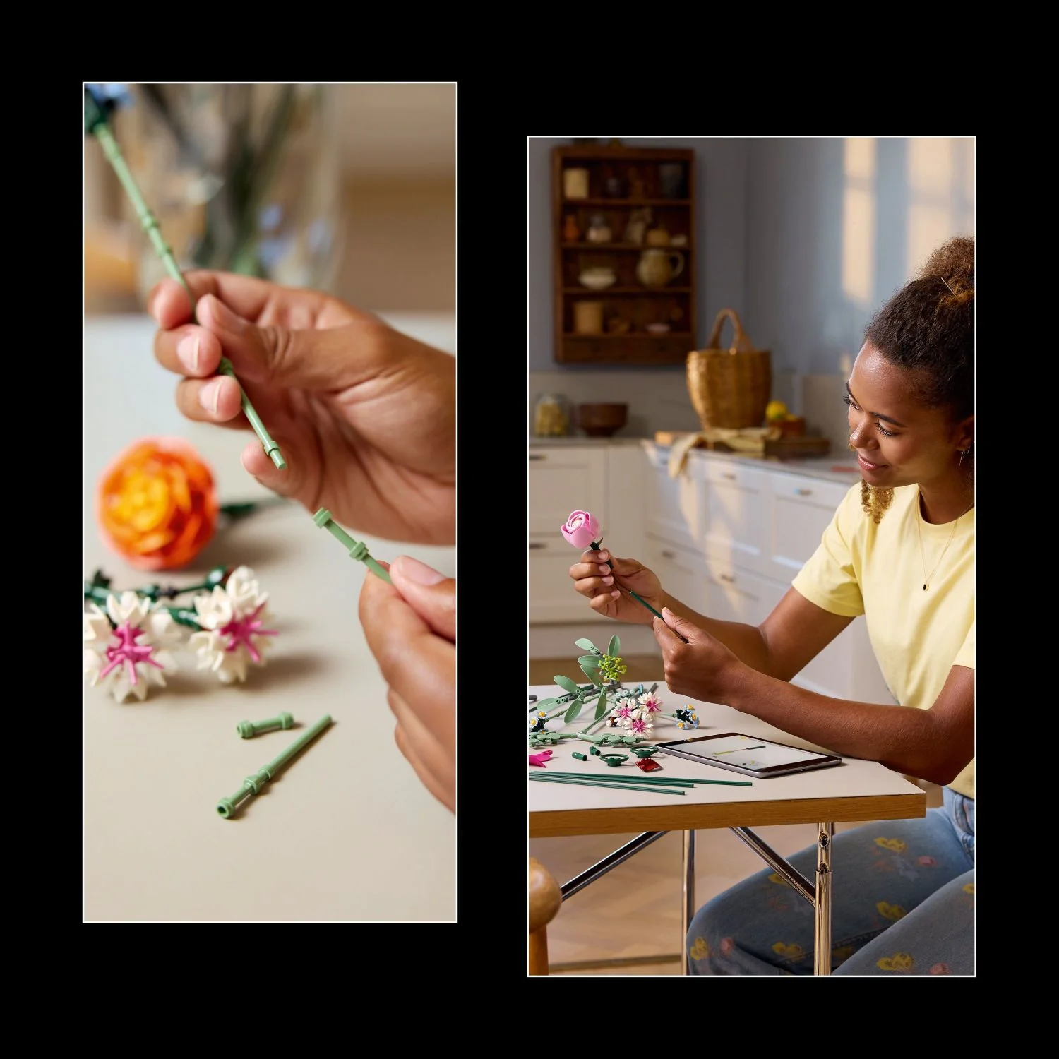 LEGO Botanicals: Pretty Pink Flower Bouquet - Image 5