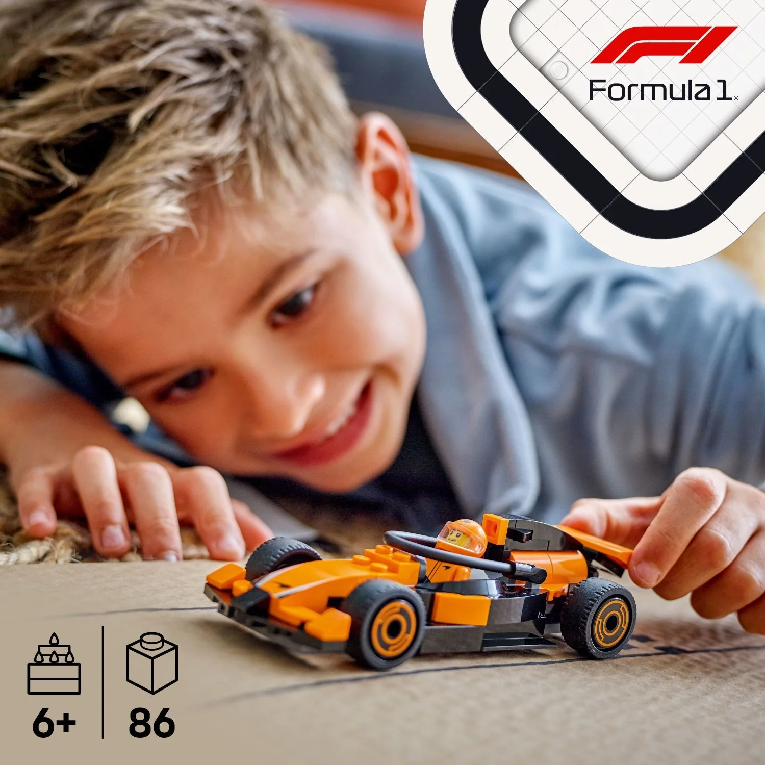 LEGO City Formula 1: F1® Driver with McLaren Race Car - Image 4