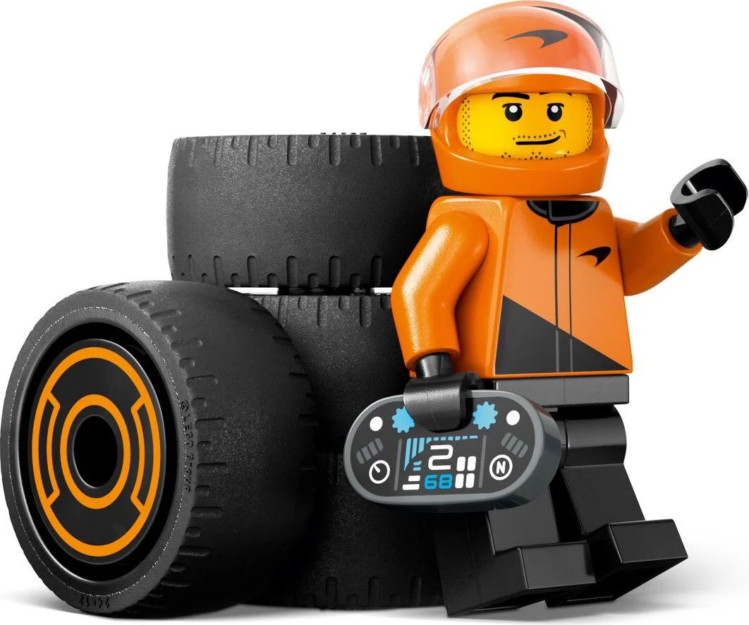 LEGO City Formula 1: F1® Driver with McLaren Race Car - Image 6