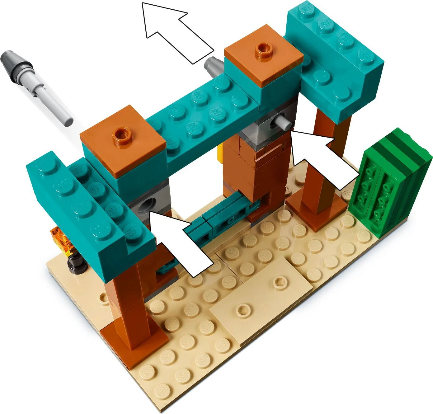 LEGO Minecraft: The Illager Desert Patrol - Image 8