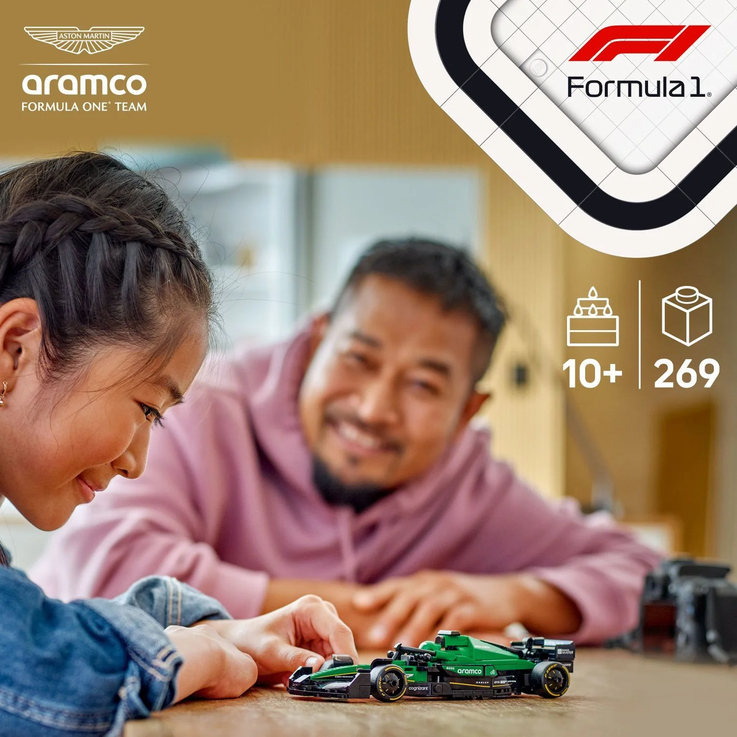 LEGO Speed Champions: Aston Martin Aramco F1® AMR24 Race Car - Image 6