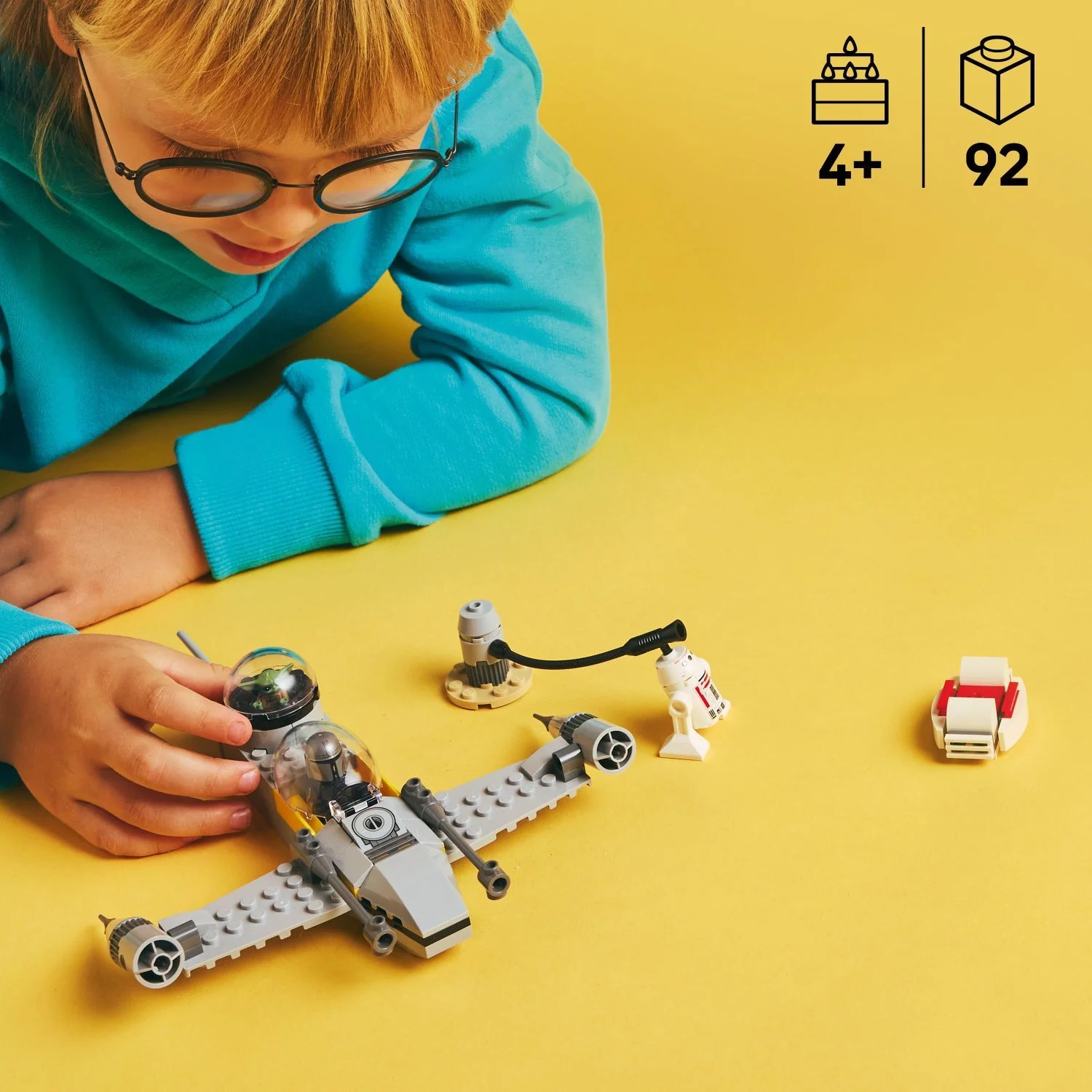 LEGO Star Wars: Mando and Grogu's N-1 Starfighter™ - Image 6