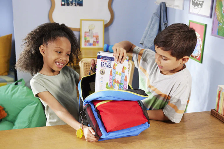 Magna-Tiles microMags Travel Deluxe 55 Piece Set - Image 4