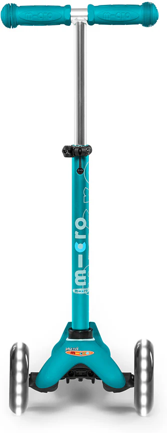 Micro Mini Deluxe LED Scooter - Aqua - Image 3