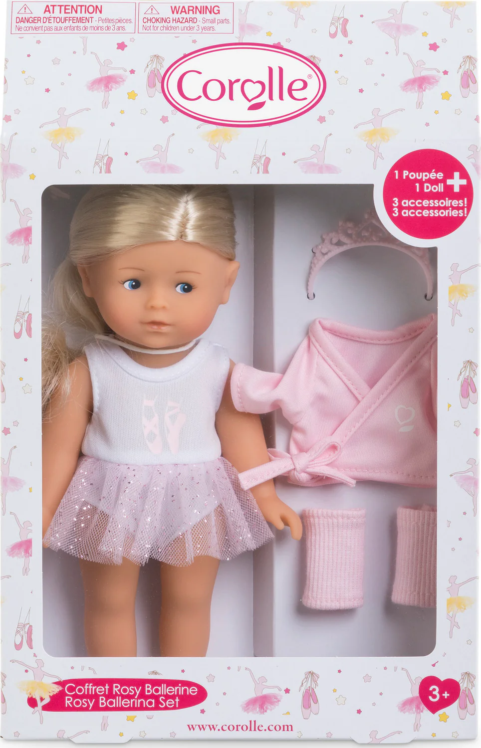 Mini Corolline Rosy Ballerina Set - Image 2