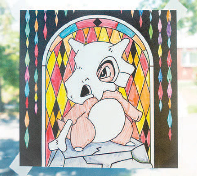 Pokémon Stained Glass Art - Image 2