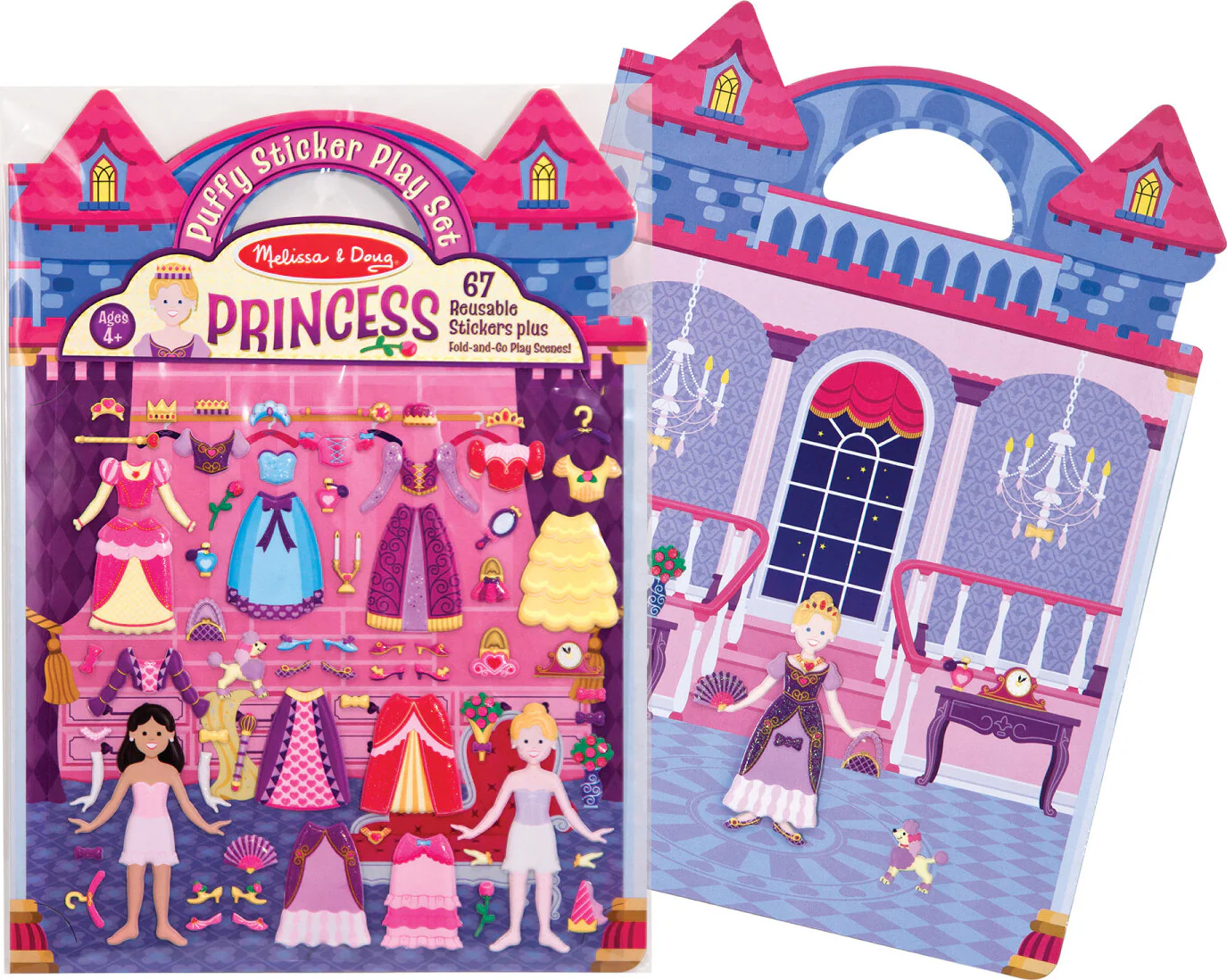 Puffy Stickers Play Set: Princess - Image 5