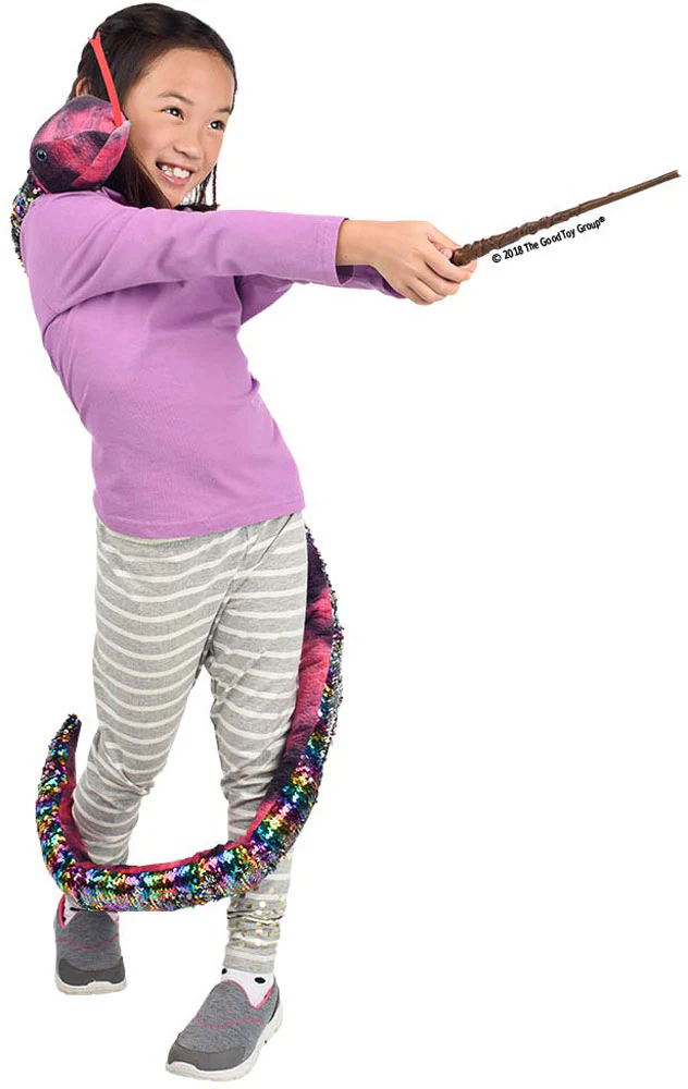 Sequinimals - 67" Sequin Plush Snake - Sold Individually - Image 2