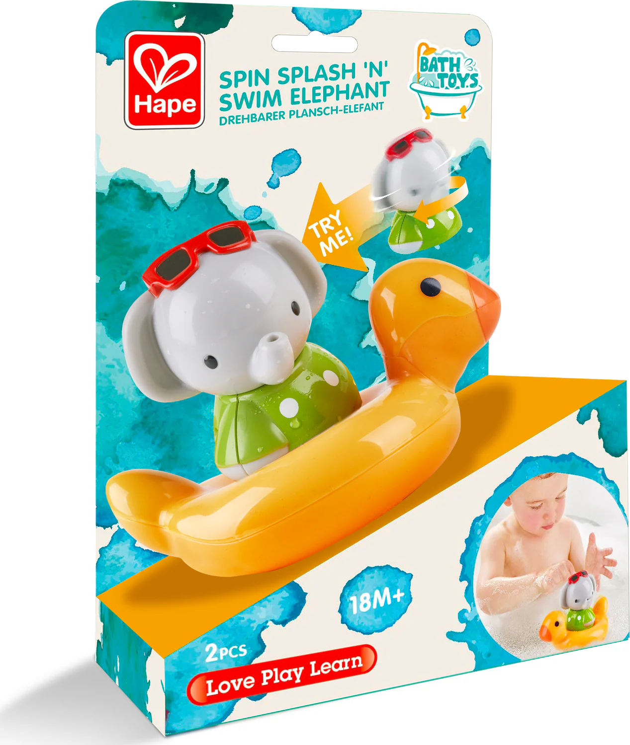 Spin Splash N Swim Elephant - Image 4
