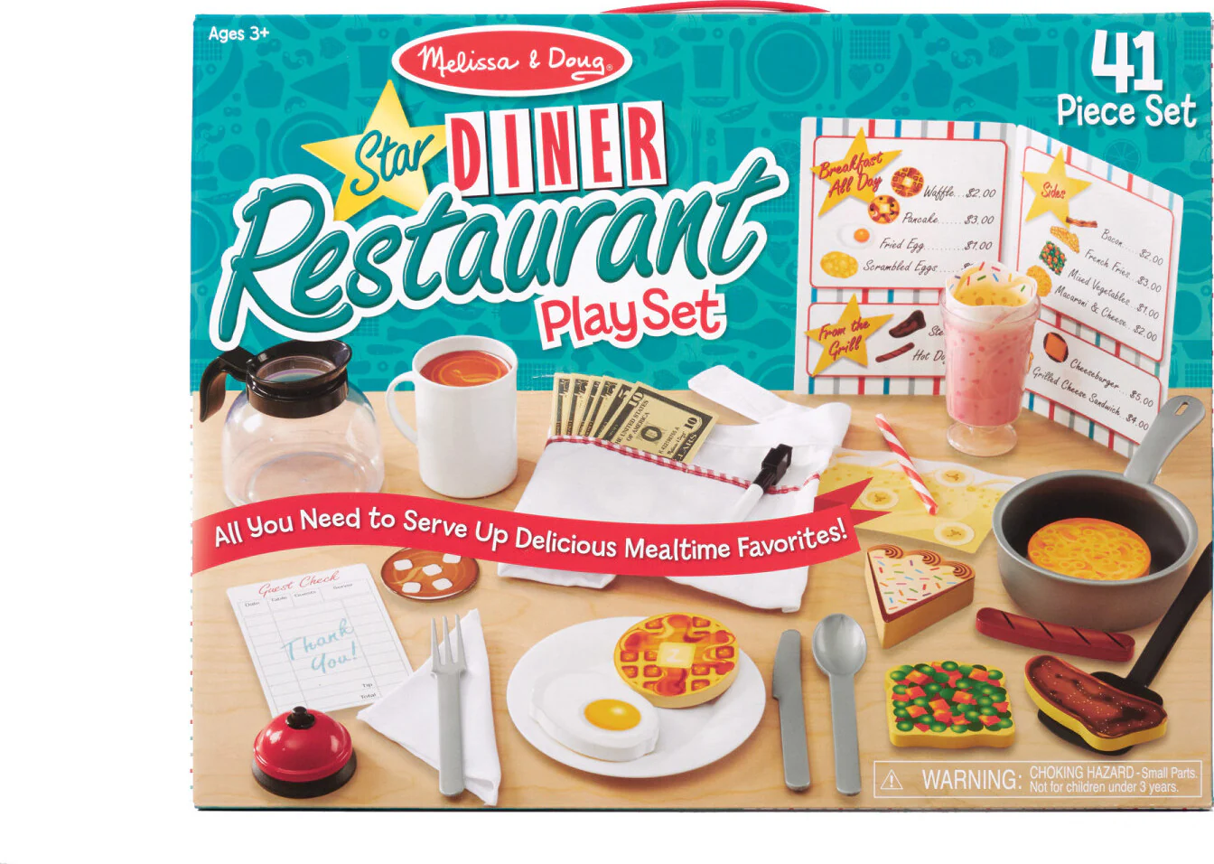 Star Diner Restaurant Play Set - Image 8