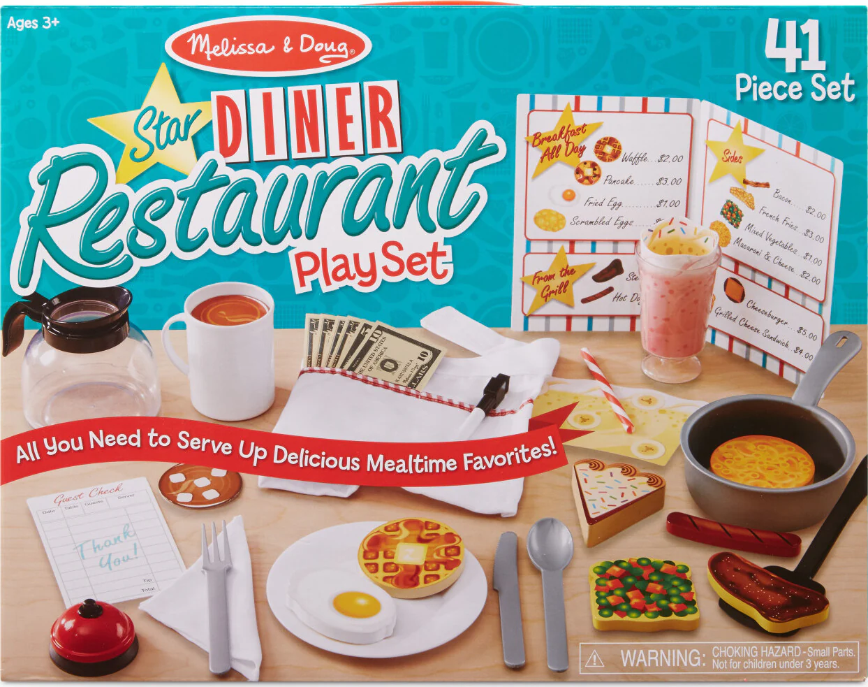 Star Diner Restaurant Play Set - Image 9