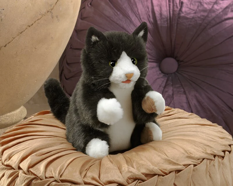 Tuxedo Kitten Hand Puppet - Image 4